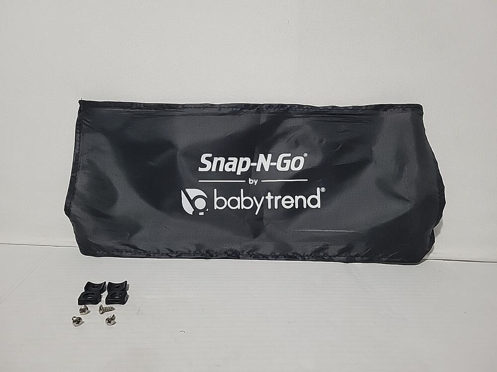 Baby Trend Snap N Go Single Stroller Fabric Front Brand With Screws Replacement